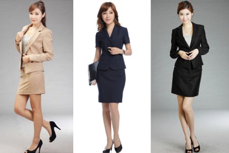 Womens office uniform